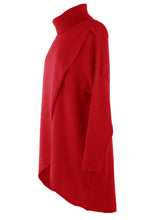 Load image into Gallery viewer, Polo Neck Flap Front Jumper

