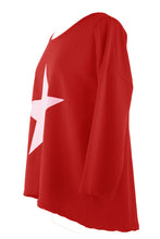 Load image into Gallery viewer, Star Jersey Sweatshirt
