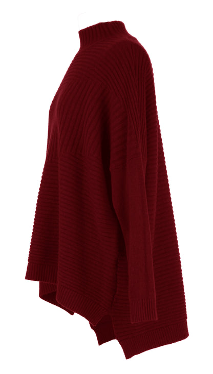 Ribbed Panel Jumper