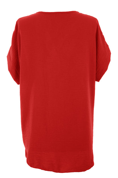 V Neck Necklace Top