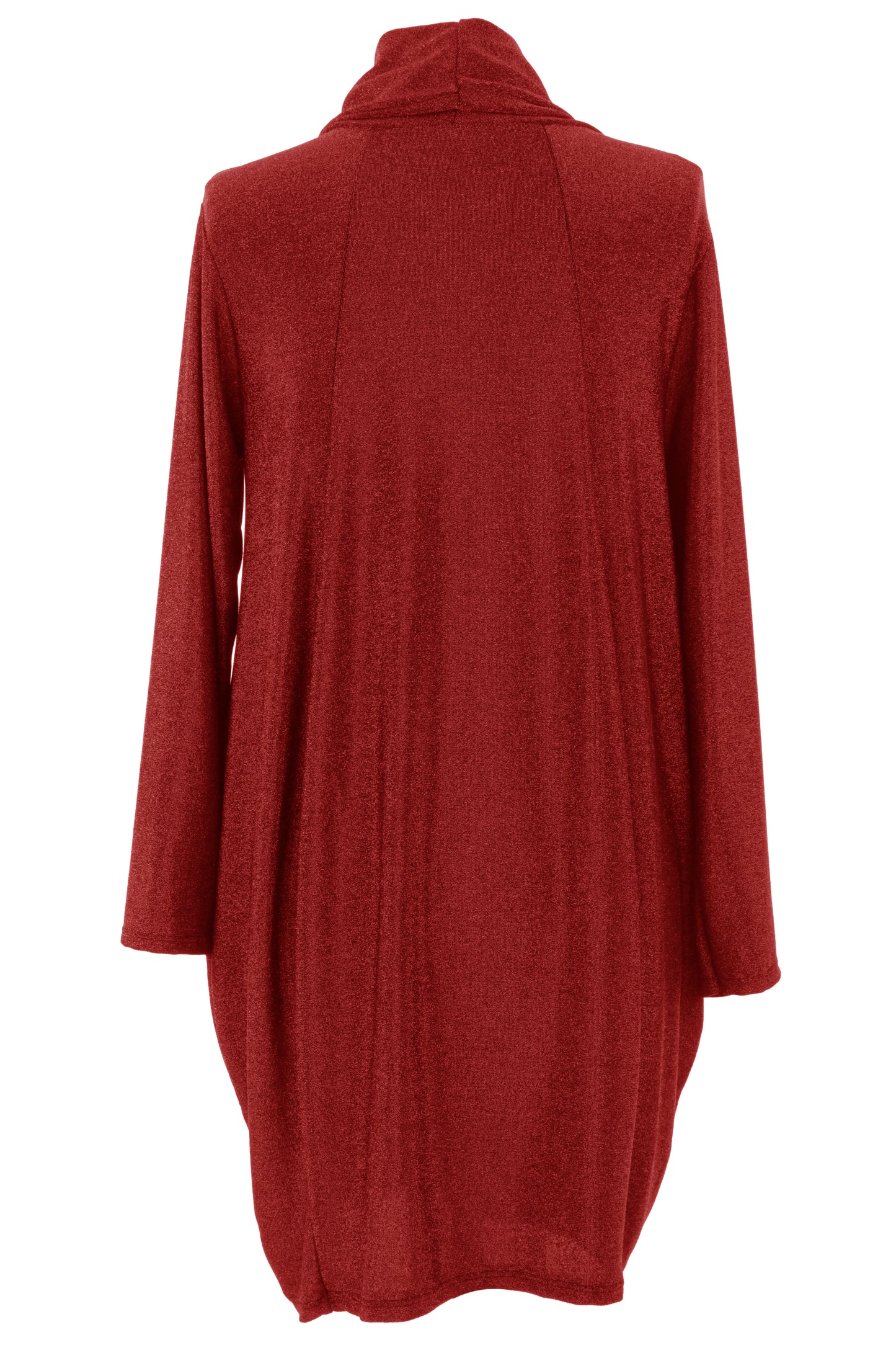 Cowl Neck Lurex Dress