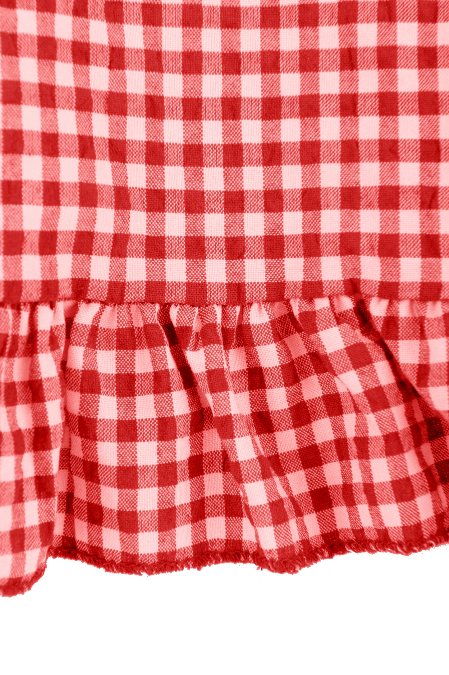 Sleeveless Gingham Top