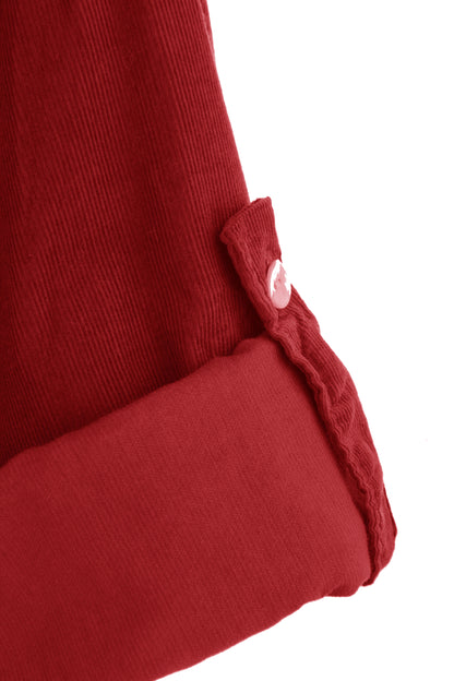 Button Detail 2 Pocket Corduroy Top