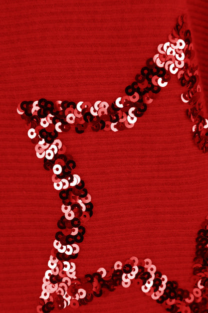 Sequin Multi Star Jumper