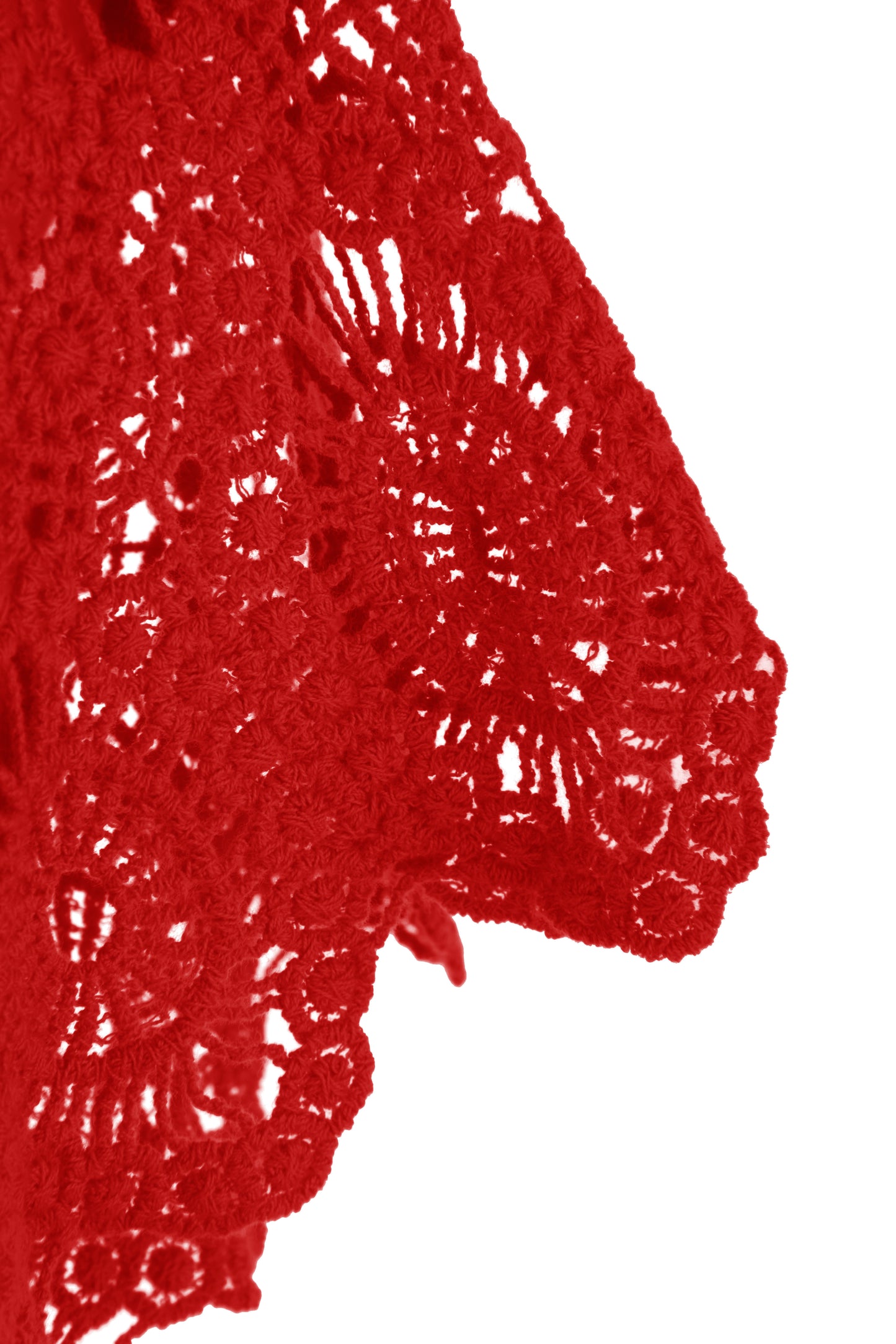 Crochet Trim Cotton Top