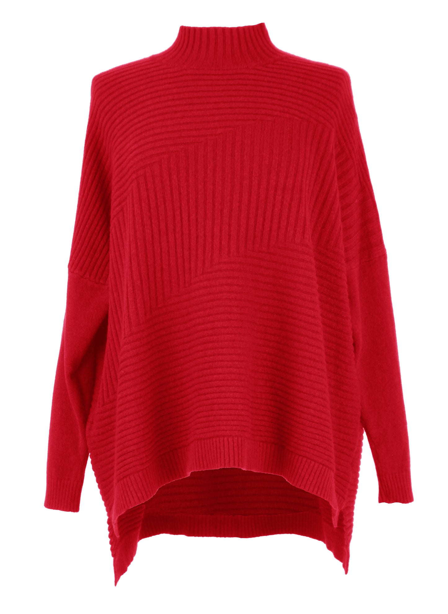 Ribbed Panel Jumper