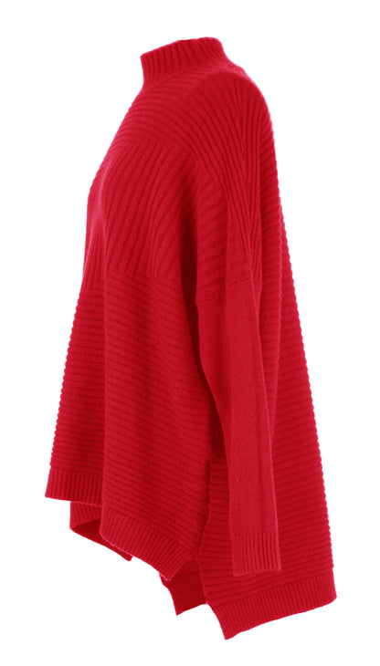 Ribbed Panel Jumper