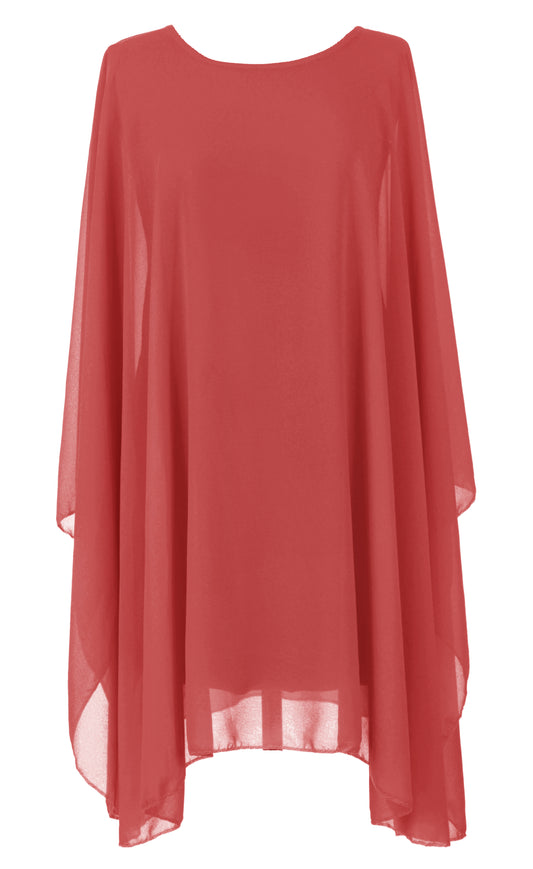 Batwing Flowy Kaftan Tunic