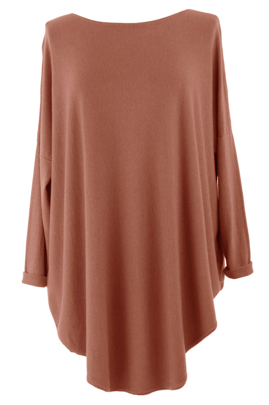 Scoop Hem Jumper