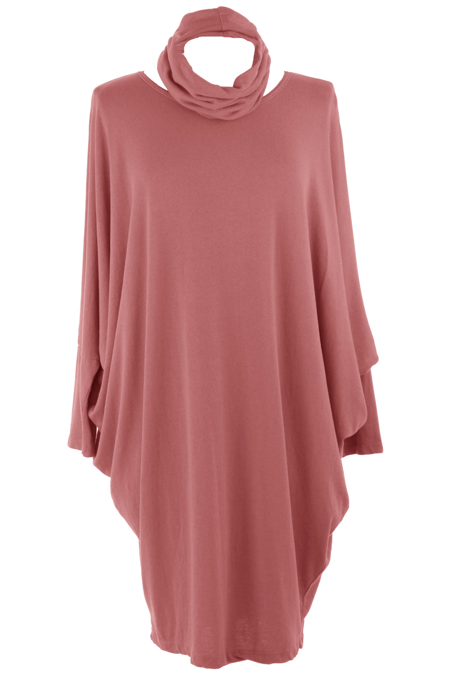 Fine Knit Snood Dress