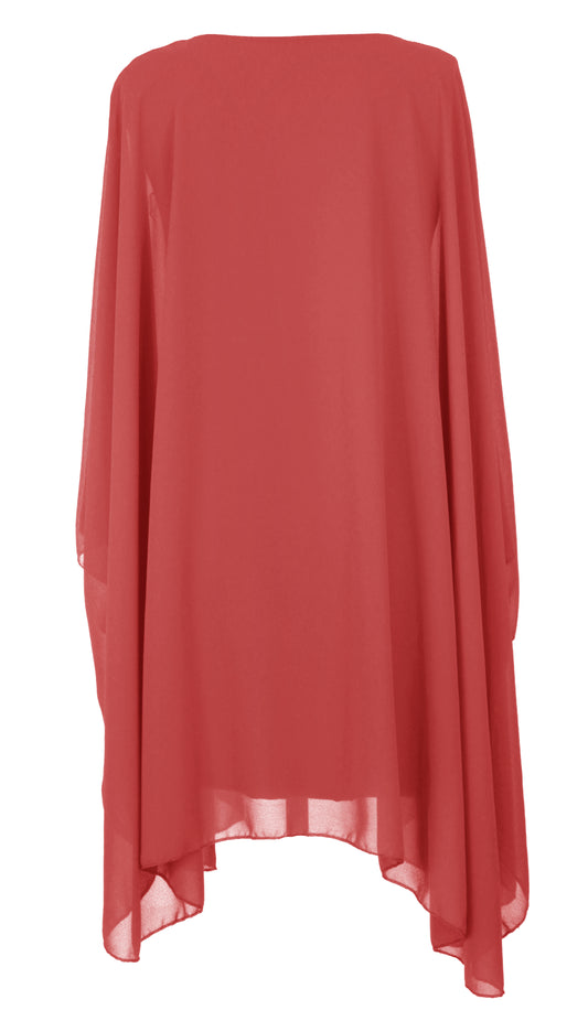 Batwing Flowy Kaftan Tunic