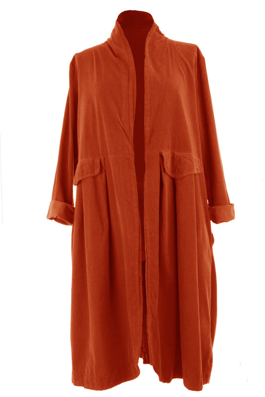 Flap Detail Corduroy Jacket