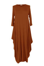 Load image into Gallery viewer, 3/4 Sleeve Draped Dress
