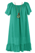 Load image into Gallery viewer, Plain Bardot Necklace Dress
