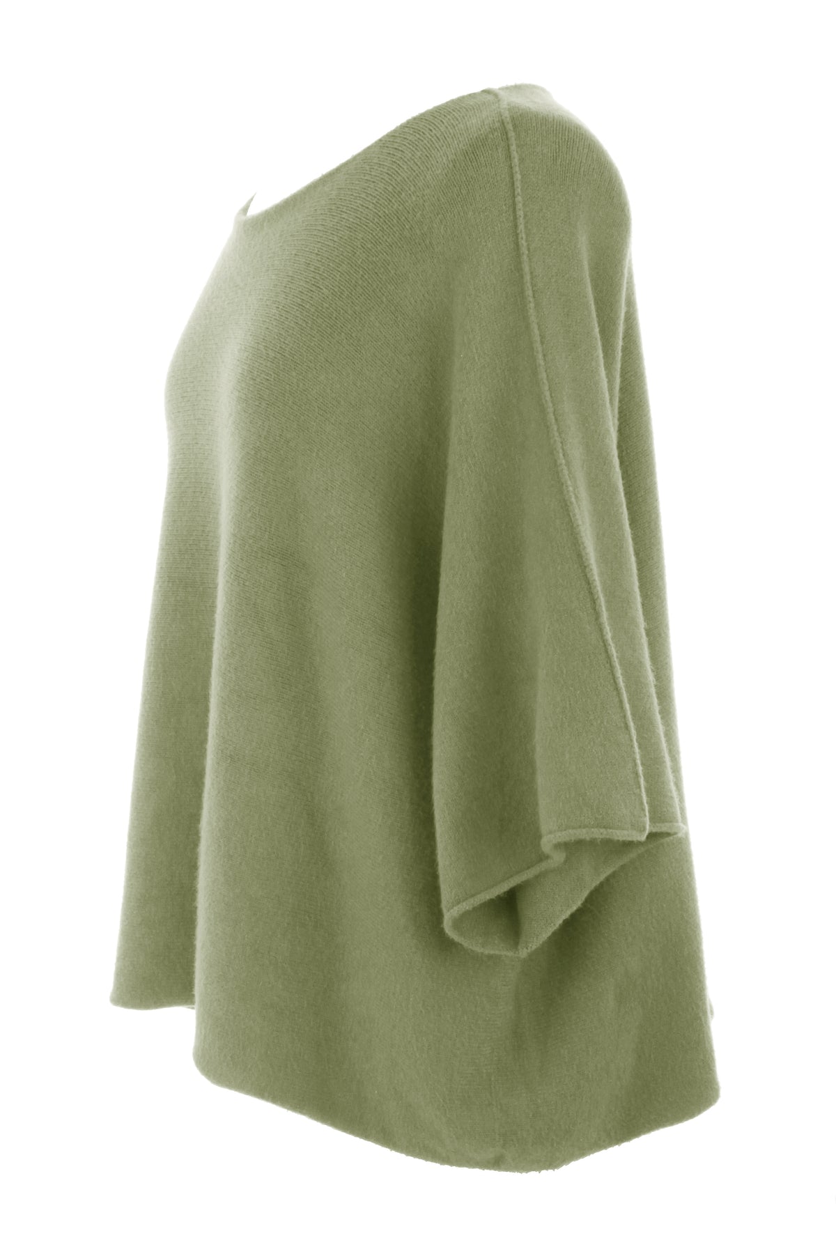 Batwing Short Sleeve Soft Knit Jumper