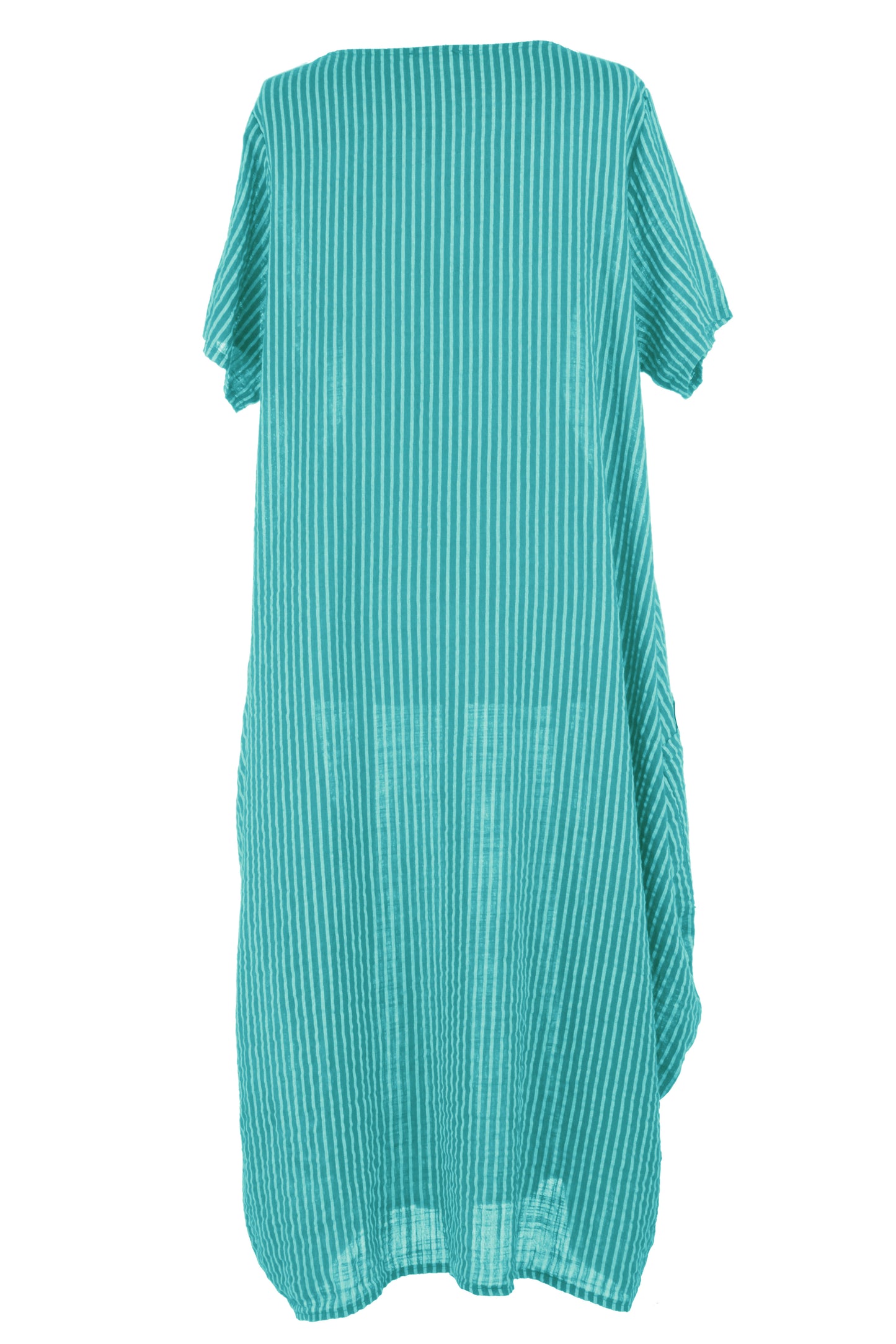 Stripe 2 Pocket Tulip Midi