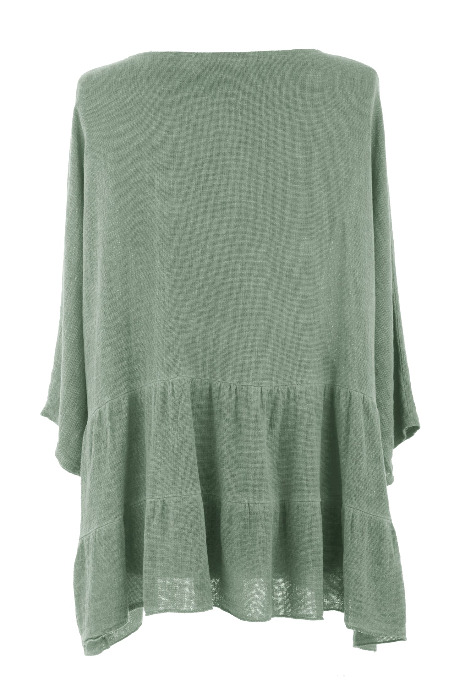 Tiered Teabag Linen Top