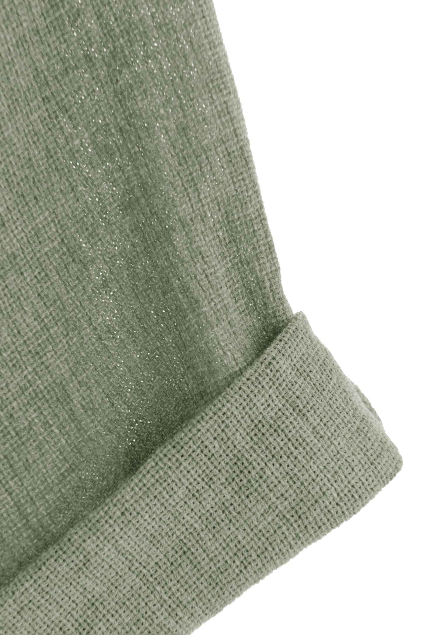 One Button Linen Cardigan