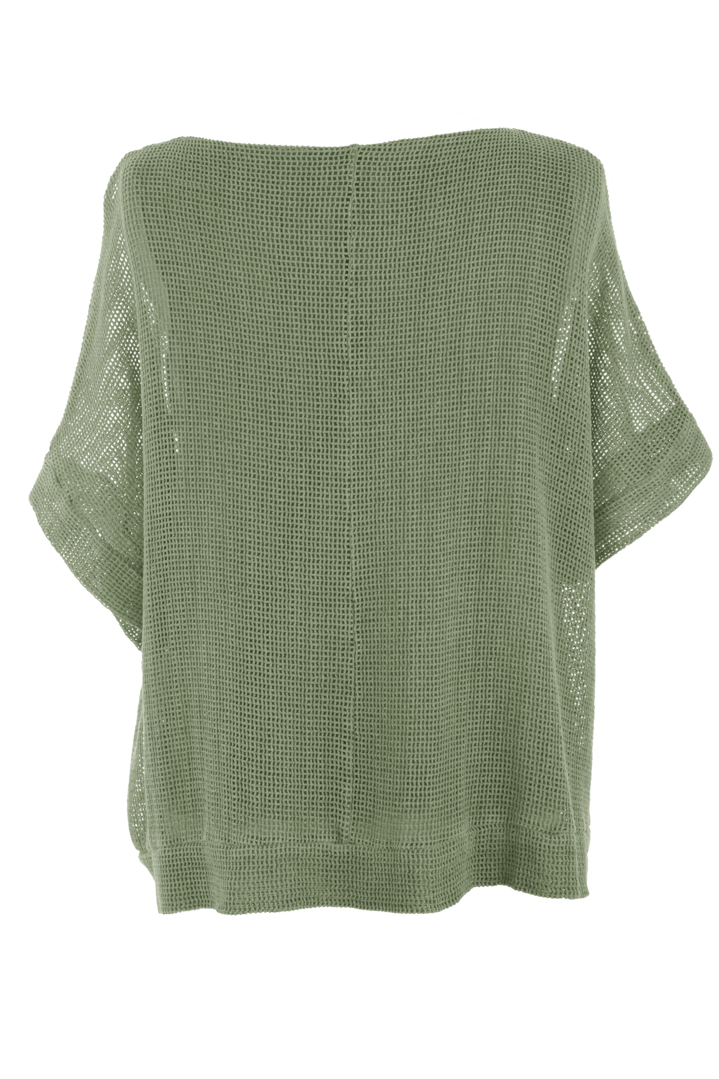 Tie Ruched Detail Mesh Top