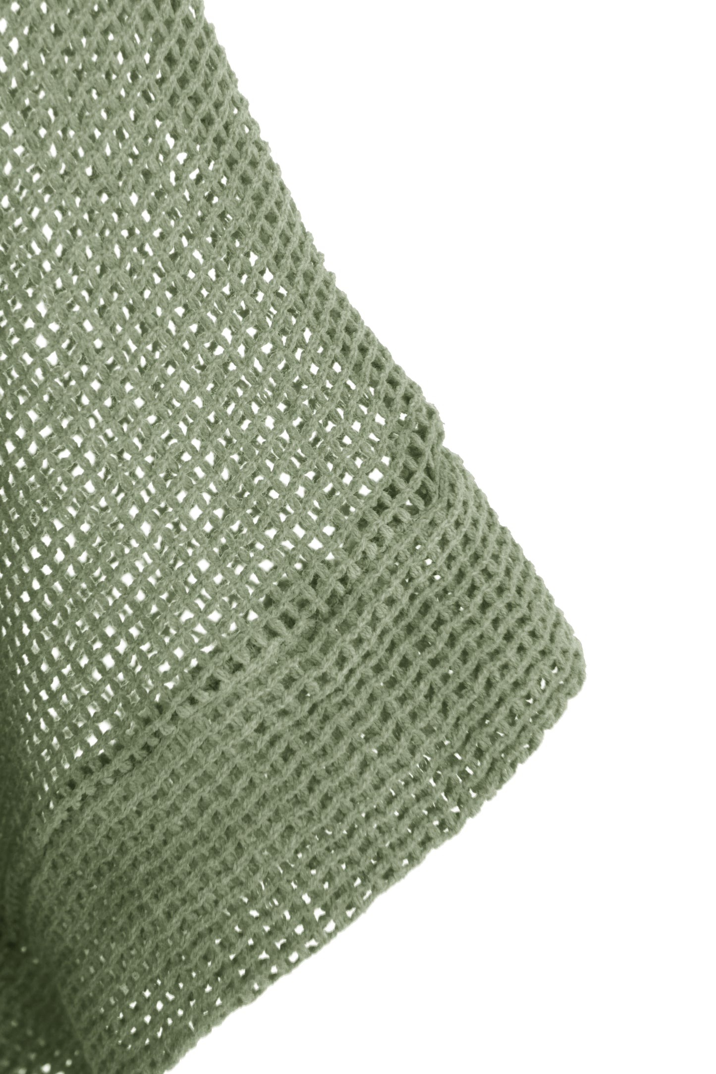 Tie Ruched Detail Mesh Top
