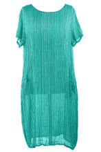 Load image into Gallery viewer, 2 Pocket Stripe Dress
