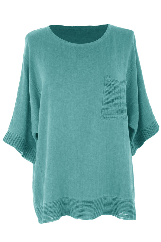 Mesh Pocket Teabag Top