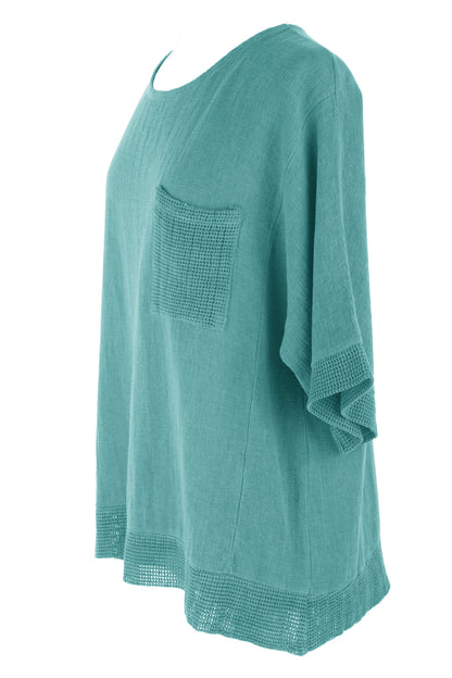 Mesh Pocket Teabag Top