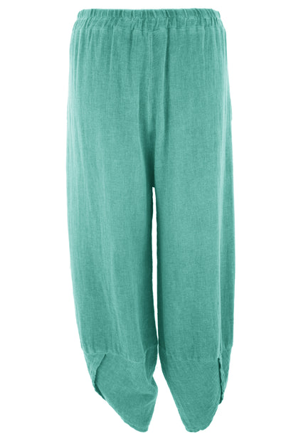 2 Pocket Barrel Leg Teabag Trouser