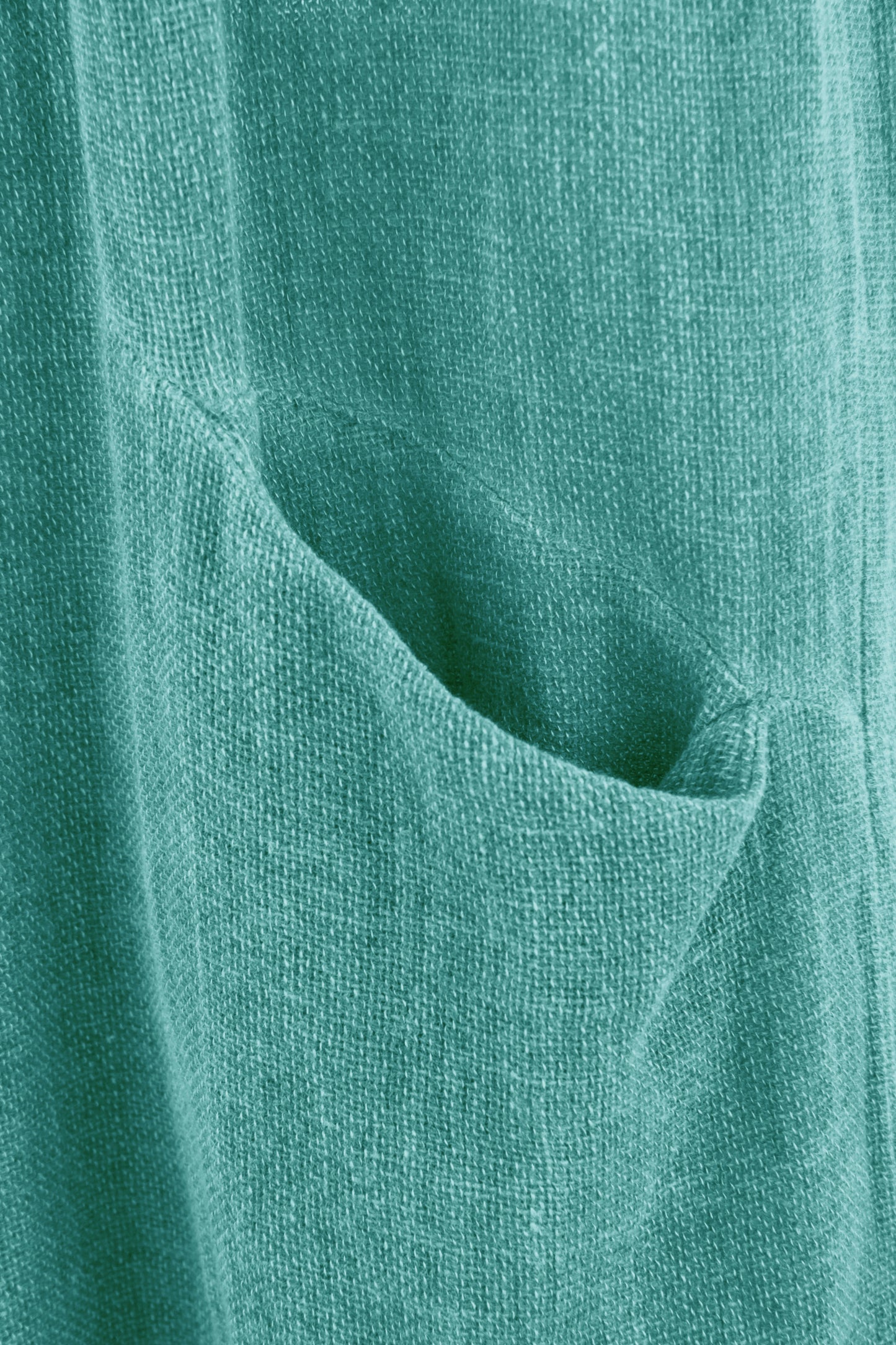 2 Slit Pocket Teabag Linen Trouser