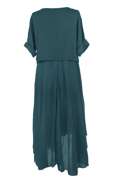 2 Piece Flare Dress