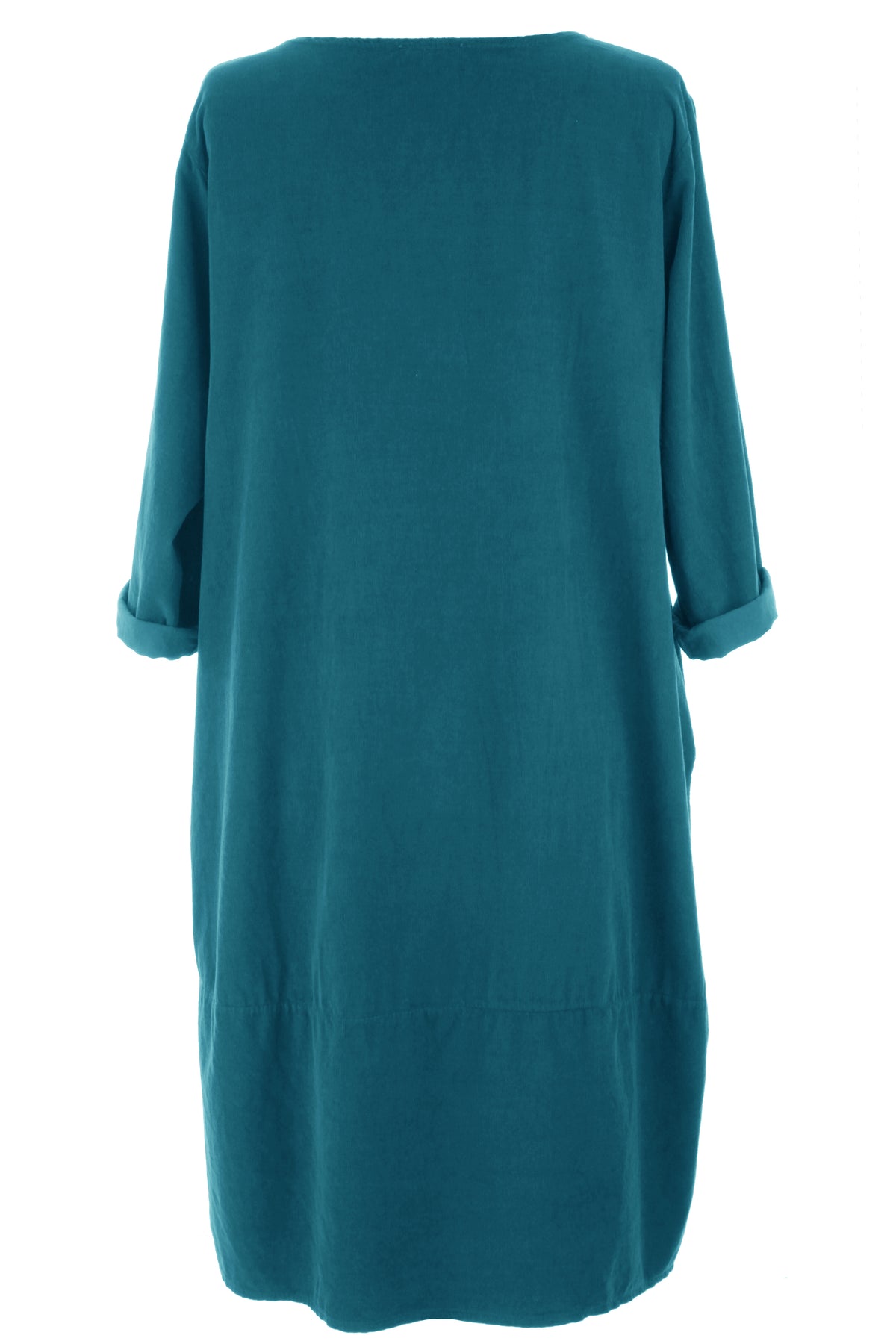 3/4 Sleeve Corduroy Dress