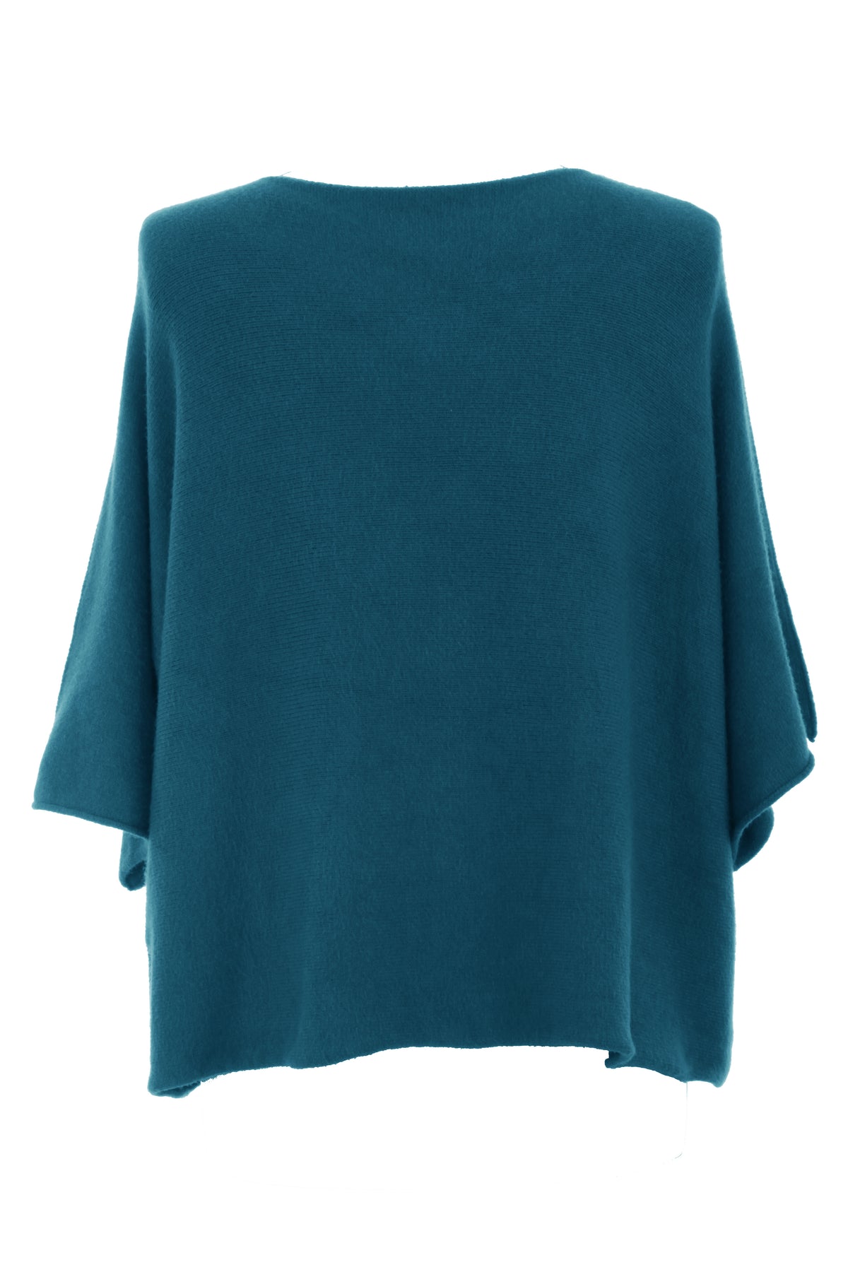 Batwing Short Sleeve Soft Knit Jumper