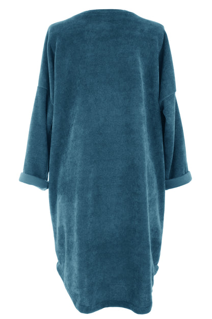 Chenille Necklace Dress