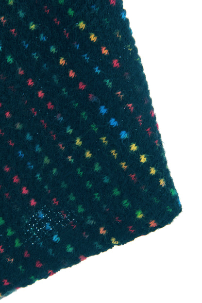 Batwing Tweed Necklace Top