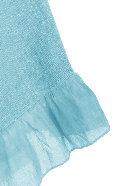 Diagonal Hem Teabag Dress