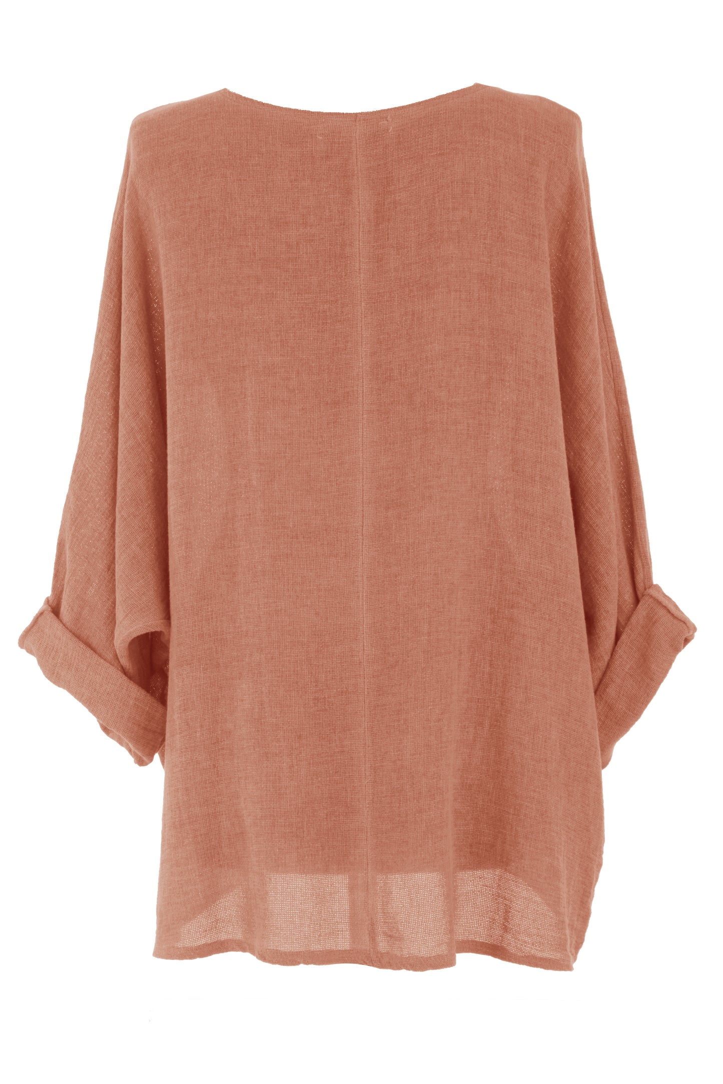 One Button Linen Cardigan