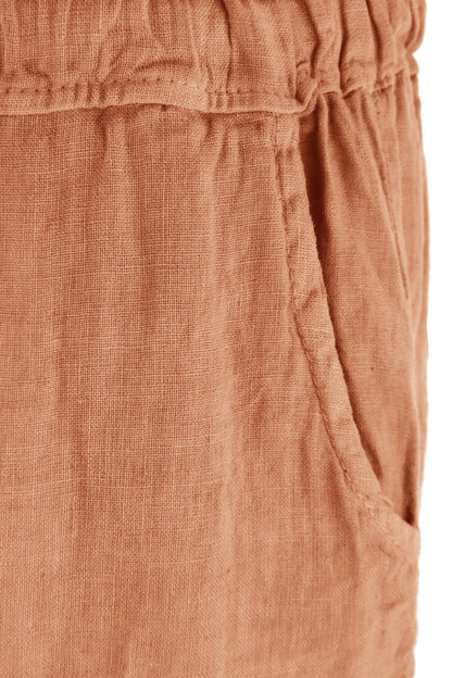 Tapered Linen Trouser