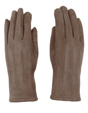 Load image into Gallery viewer, 3 Line Suede Gloves
