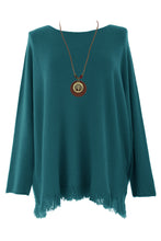 Load image into Gallery viewer, Fringe Necklace Jumper
