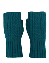 Load image into Gallery viewer, Fingerless Cashmere Knit Gloves
