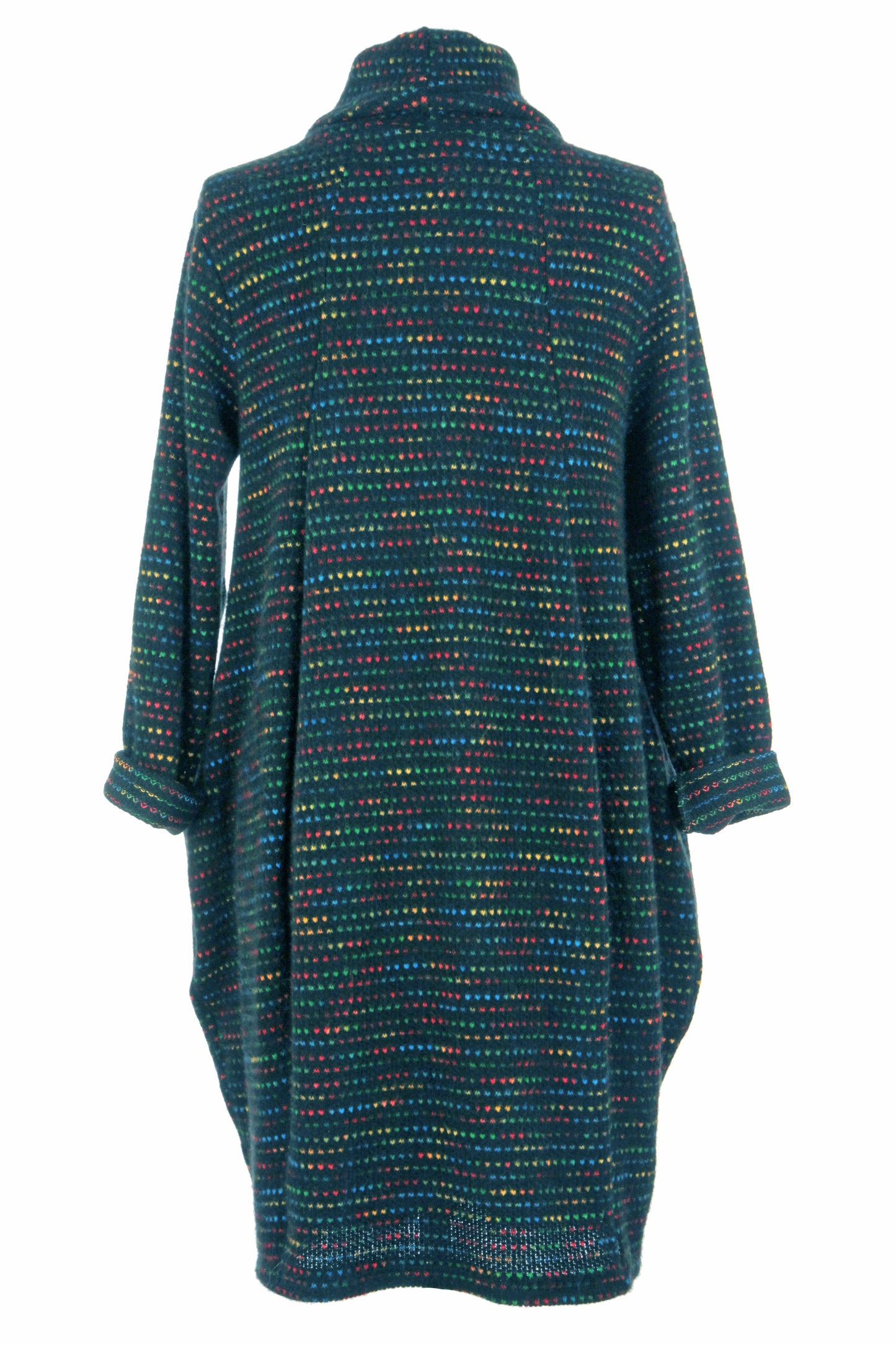 Cowl Neck Fleck Dress