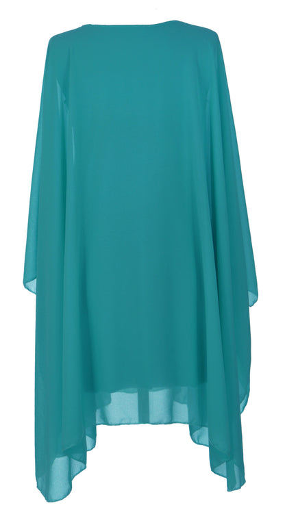 Batwing Flowy Kaftan Tunic