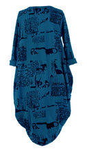 Load image into Gallery viewer, Flocking Script Midi Dress

