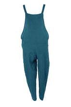 Load image into Gallery viewer, Tie Knot Linen Dungarees
