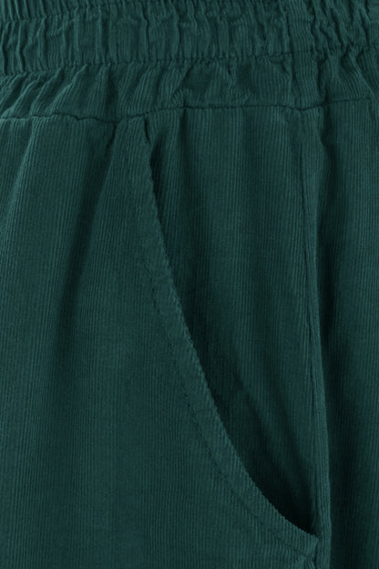 Wide Leg Corduroy Trouser
