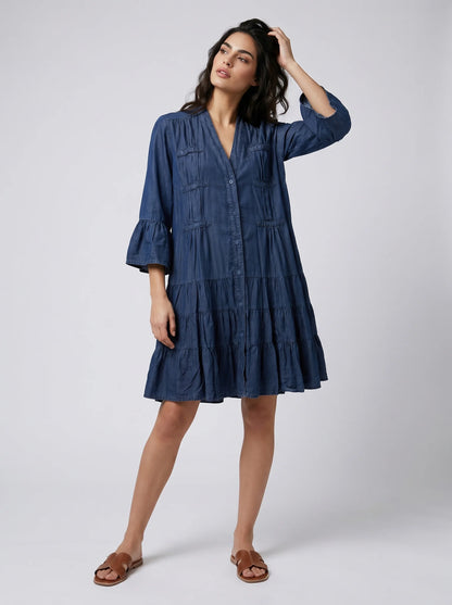 Denim Smock Tunic