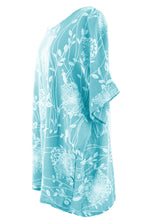 Load image into Gallery viewer, Dandelion Print Button Detail Top
