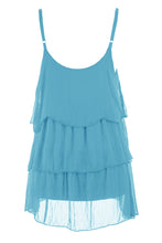 Load image into Gallery viewer, Ruffle Silk Vest
