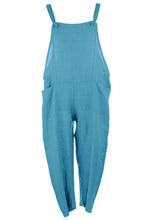Load image into Gallery viewer, Tie Knot Linen Dungarees
