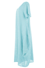 Load image into Gallery viewer, Stripe 2 Pocket Tulip Midi
